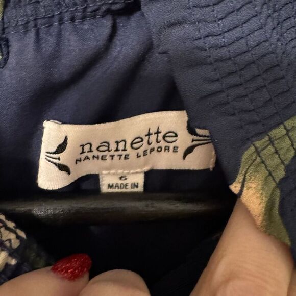 Nanette Lepore Sleeveless Pleated Midi Dress Size 6 - Picture 5 of 5